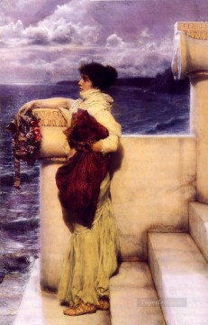  1898 Pintura - Héroe 1898 Romántico Sir Lawrence Alma Tadema